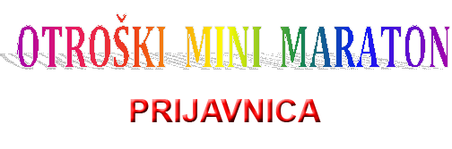 25.OTROŠKI MINI MARATON
